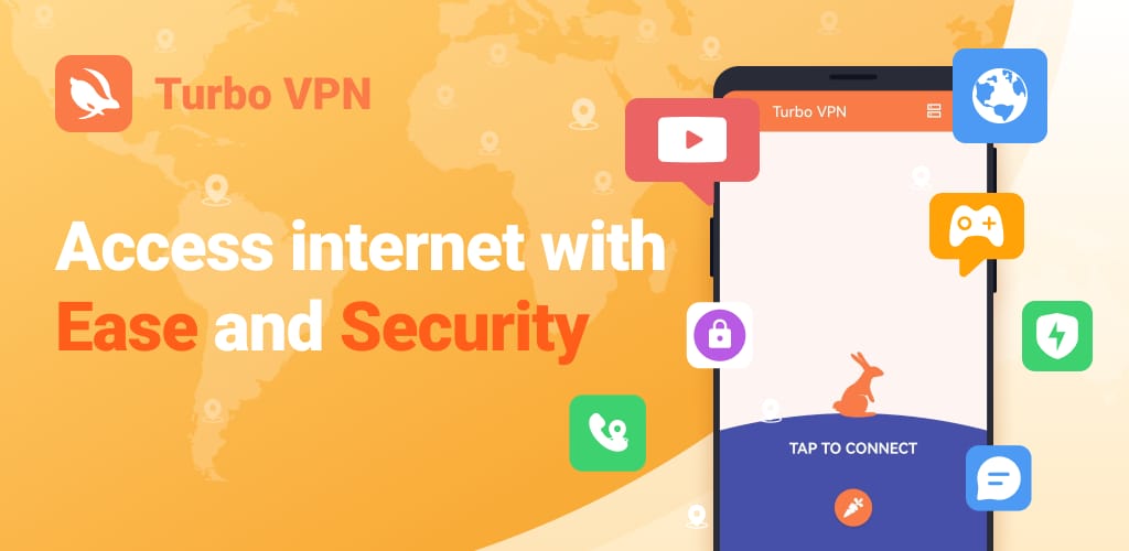 Turbo VPN – Secure VPN Proxy background