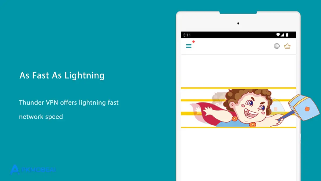 Thunder VPN – Fast, Safe VPN background