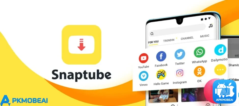 Snaptube background
