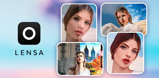 محرر الصور للصور :Lensa background