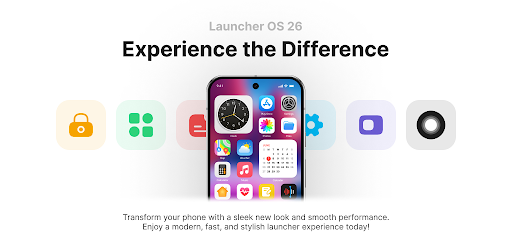 Launcher iOS 26 background