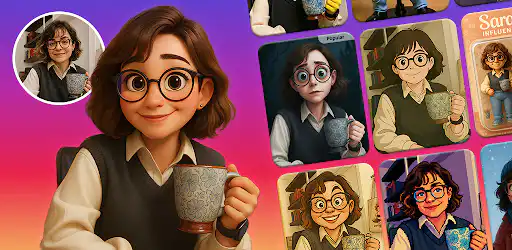 ToonApp: تعديل الصور كرتون background