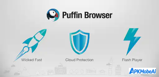 متصفح الويب Puffin background