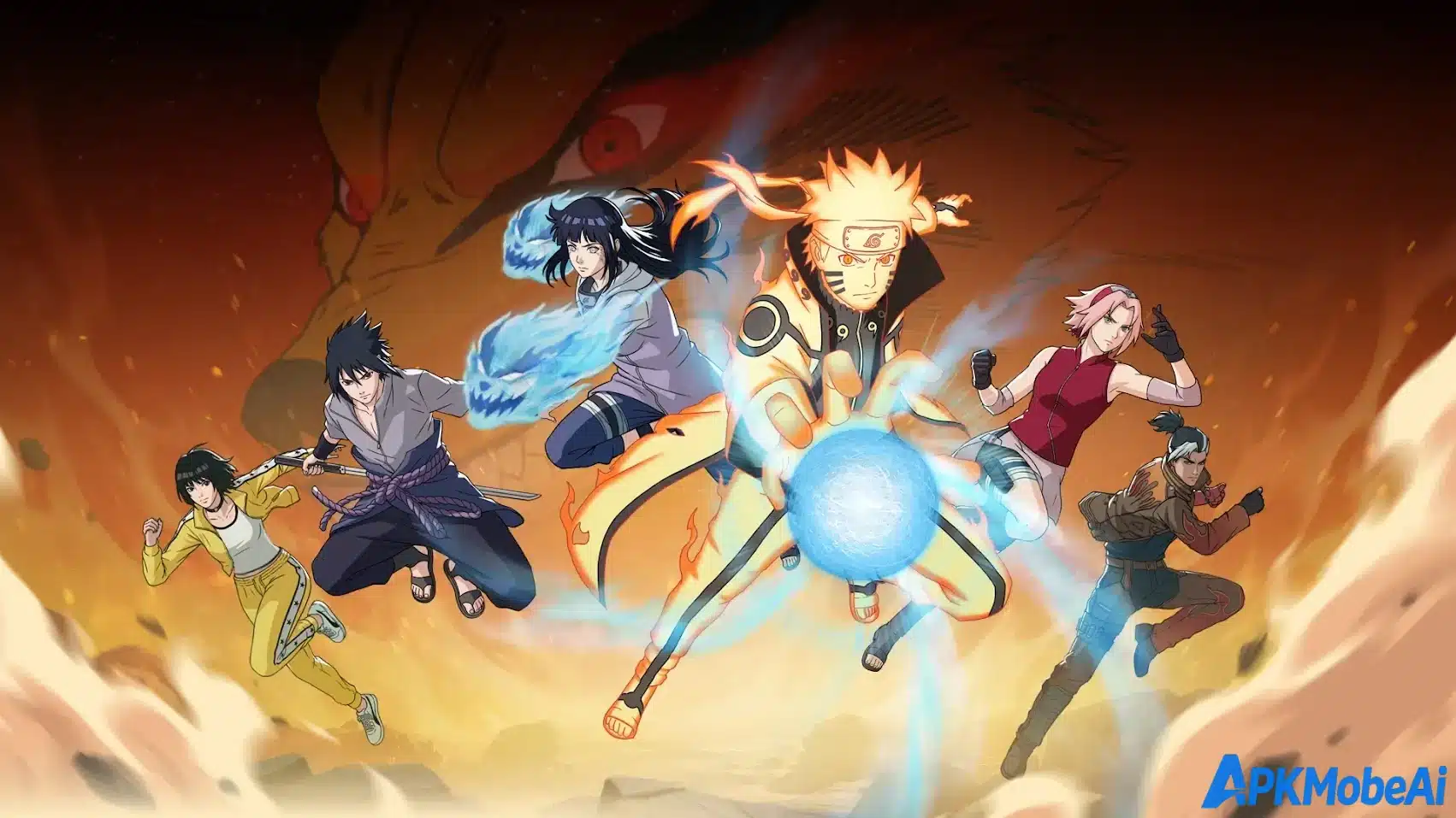 Free Fire MAX x NARUTO background